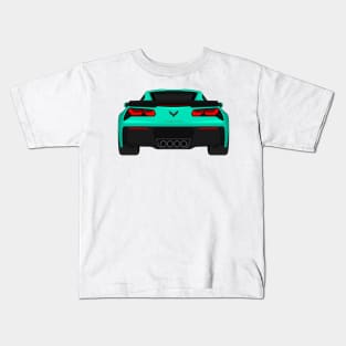 Z06 TURQUOISE Kids T-Shirt